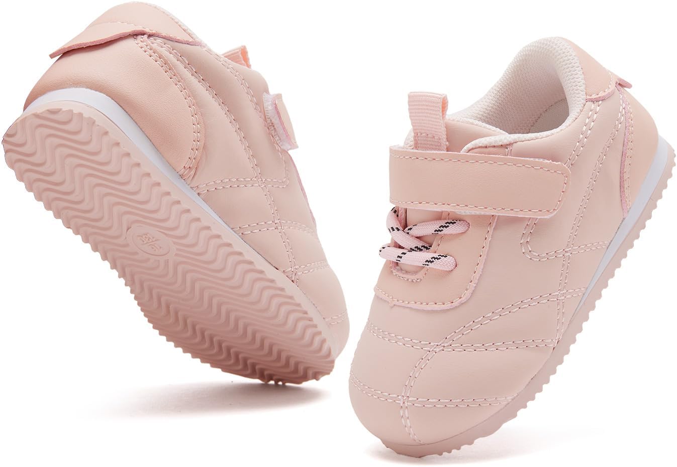 BMCiTYBM Baby Shoes Infant Boy Girl First Walker Shoes Toddler Walking Shoes Lightweight Non-Slip Sneakers for 6 9 12 18 24 Months