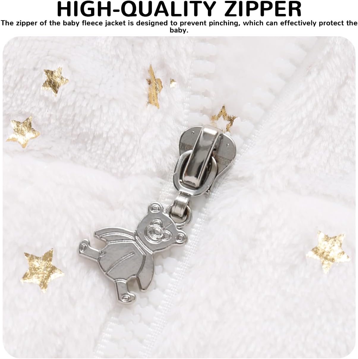 Baby Girl Winter Fleece Coat Toddler Boy Jacket Infant With Hood Warm Outerwear