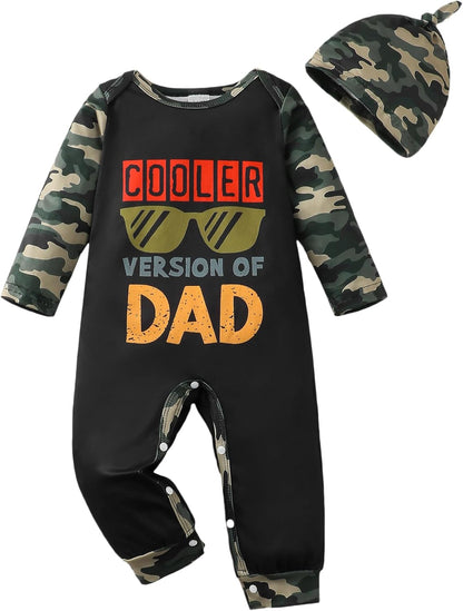 NZRVAWS Baby Boy Clothes Preemie Infant Boy Bear Outfits Jumpsuit Bodysuit Letter Print Romper