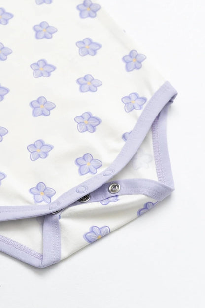 MONICA + ANDY Baby Organic Short Sleeve Jack + Jill Bodysuit
