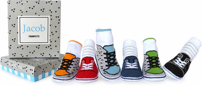 Trumpette Baby Boys' Sock Set-6 Pairs