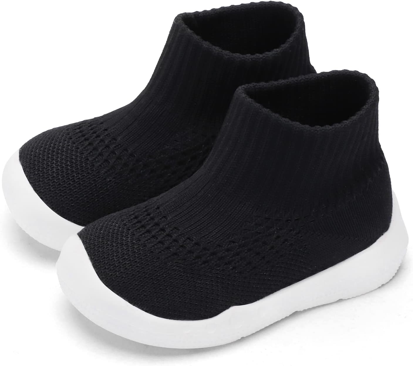 Engtoy Baby Shoes & Socks - Non-Slip Breathable Slippers with Soft Rubber Sole - Baby Boys & Girls Slip On Sneakers