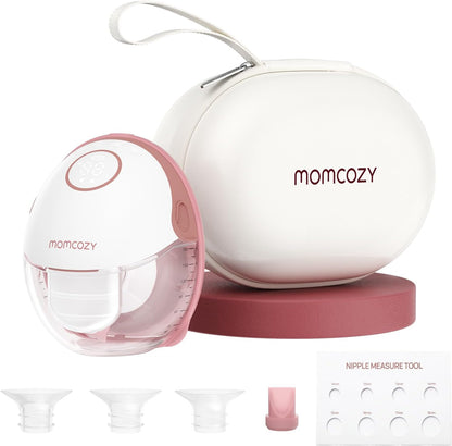 Momcozy Breast Pump Hands Free Mobile Style | M6, Wearable Breastfeeding Pump Ideal Rhythm for More