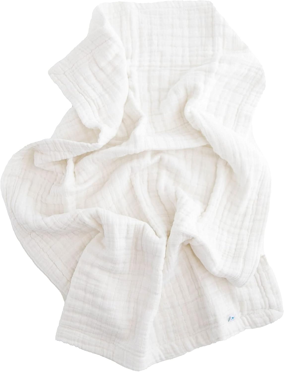 Little Unicorn Newborn Receiving Quilt | Ultra- Soft, Multi-Layered Muslin Fabric | Gift for