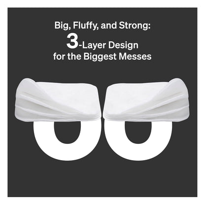 Baby Cotton Pads for Diaper Change by LoveNoobs, 60 Count, Ultra Soft 100% Organic Extra Large Cotton Pads for Baby Sensitive Skin, Lint-Free, Premium Jumbo Size, GOTS Certified