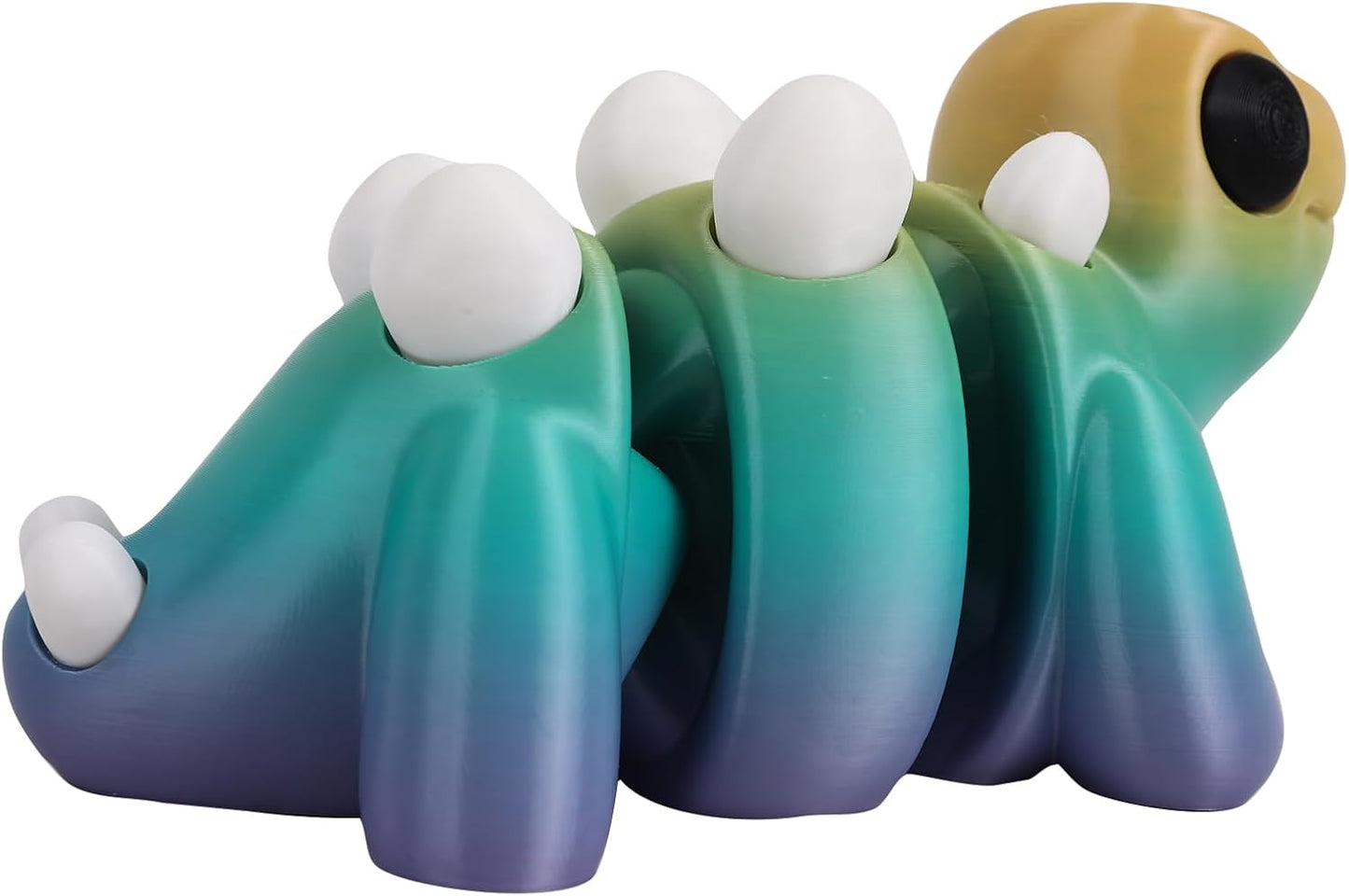 3D Printed Dinosaur with Flexible Articulated Joints, Fun Desk Toy for Stress and Anxiety Relief, Unisex Adults,Desktop Pet,Gift idea (Stegosaurus)