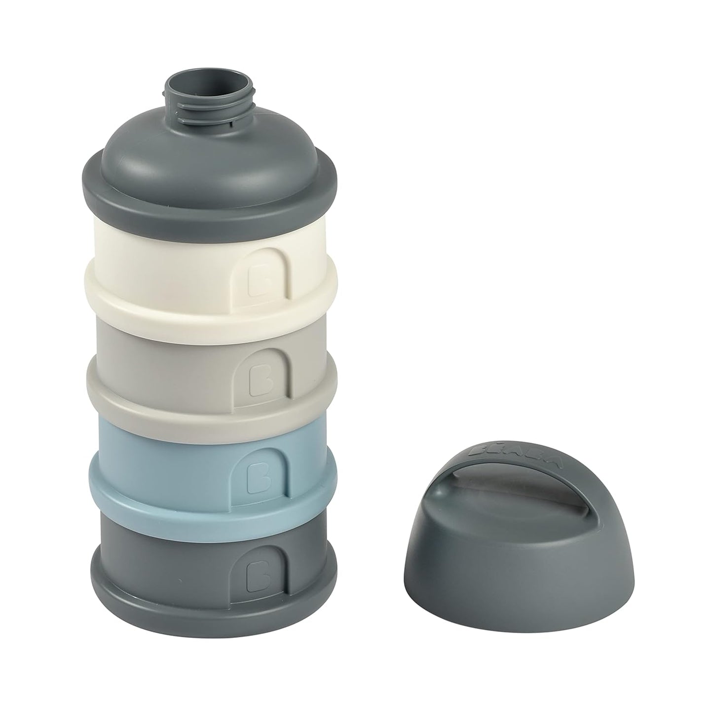 BEABA Formula and Snack Container, Baby Formula Dispenser, Toddler Baby Snack Storage Container