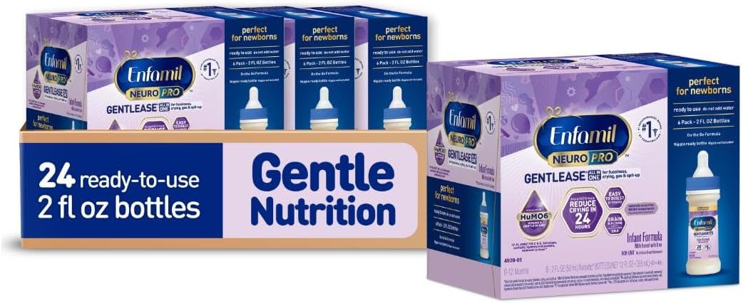 Enfamil NeuroPro Gentlease Baby Formula, Brain Building DHA, HuMO6 Immune Blend, Designed to Reduce