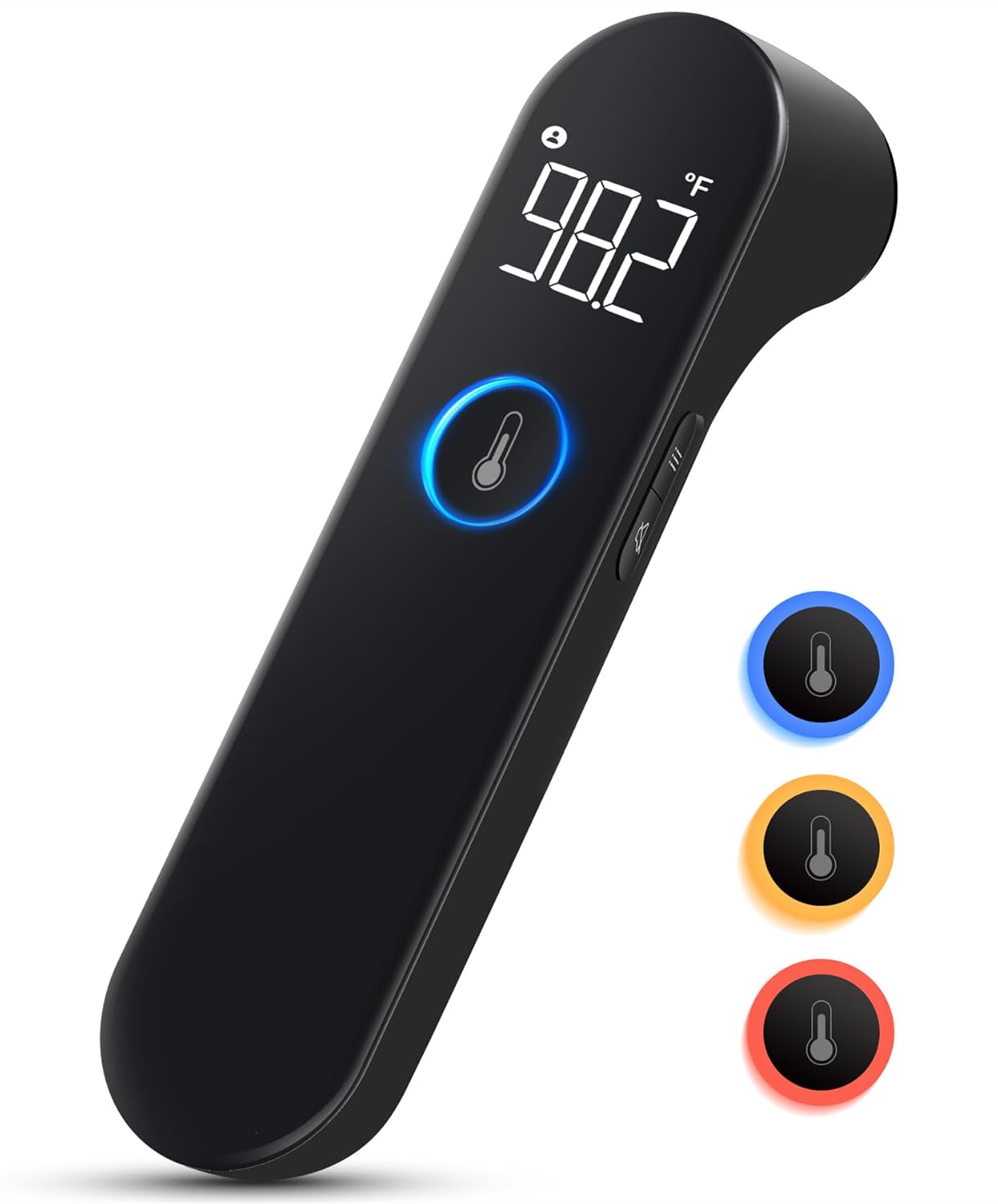 No-Touch Forehead Thermometer for Adults and Kids, Fast Accurate Baby Thermometer with Fever Alarm