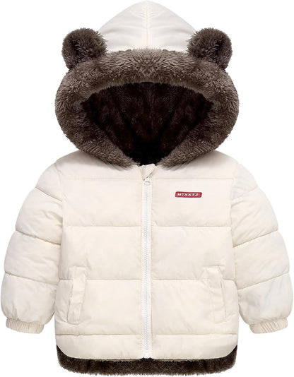 Winter Coat For Baby Boys Girls Fleece Jacket Toddler Clothes