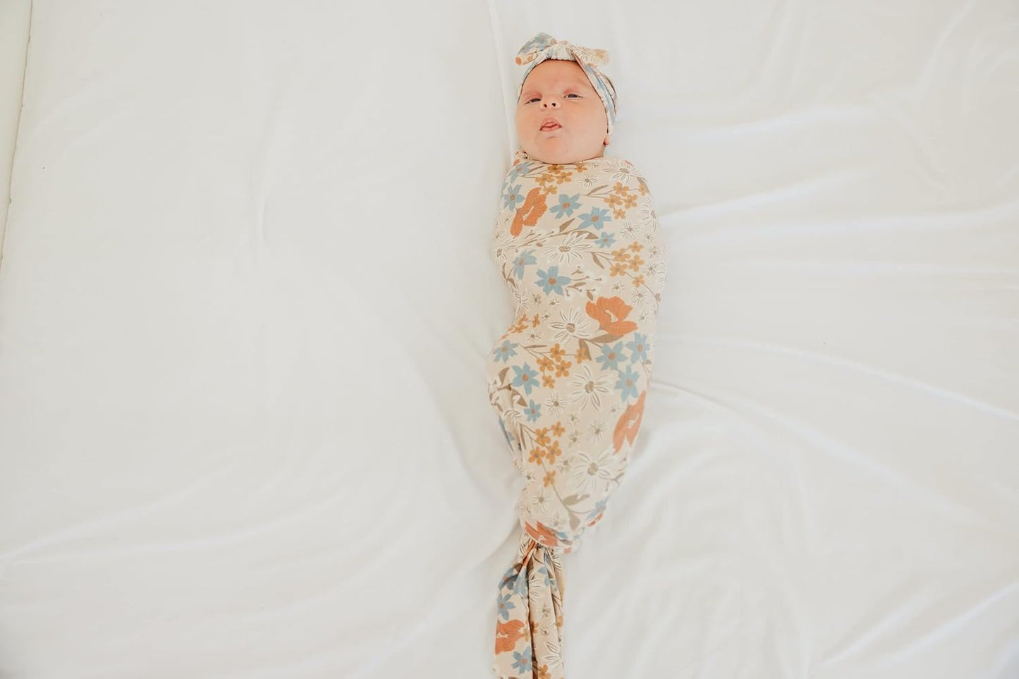 Copper Pearl Baby Swaddle Blanket - Premium Knit Baby Blanket, Large Soft Stretchy Receiving