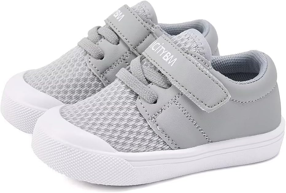 BMCiTYBM Baby Sneakers Girls Boys Lightweight Breathable Mesh First Walkers Shoes 6-24 Months