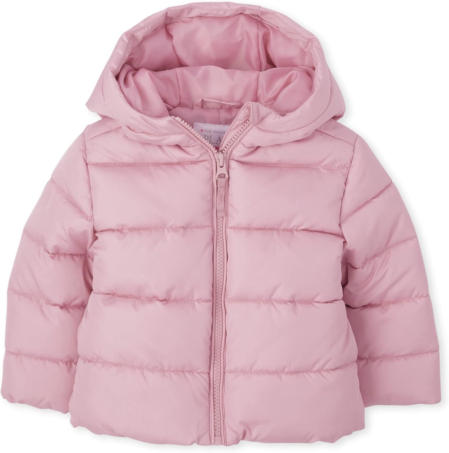 The Children's Place Baby and Toddler Girls' Medium Weight Wind-Resistant, Water-Resistant Puffer Jacket