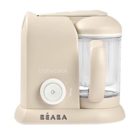 BEABA Babycook Solo 4 in 1 Baby Food Maker, Puree Steamer and Blender for Purees, Grinder with Auto