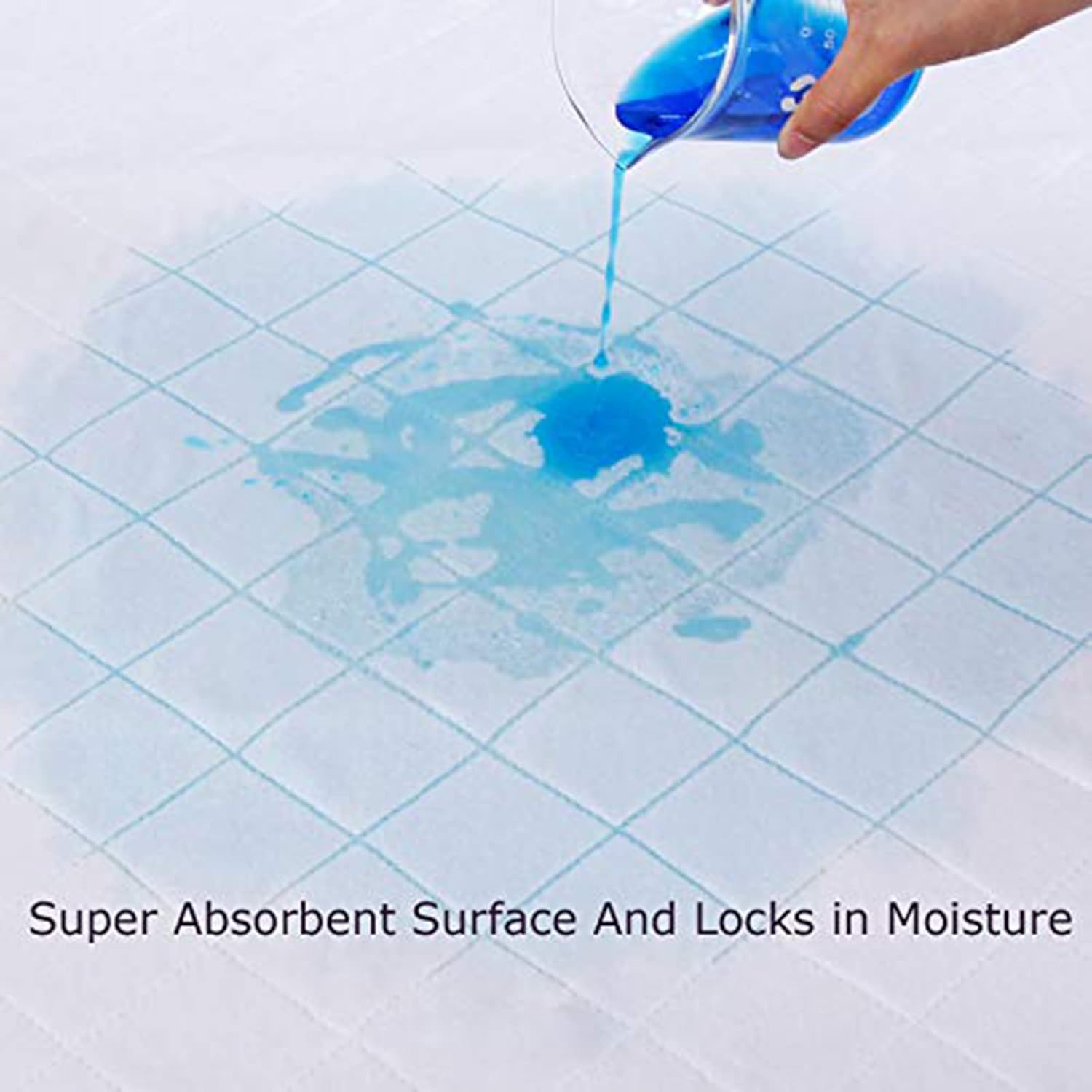 Waterproof Crib Mattress Protector 34" x 52", Non-Slip & Sturdy Mattress Pad, 4 Layers Incontinence