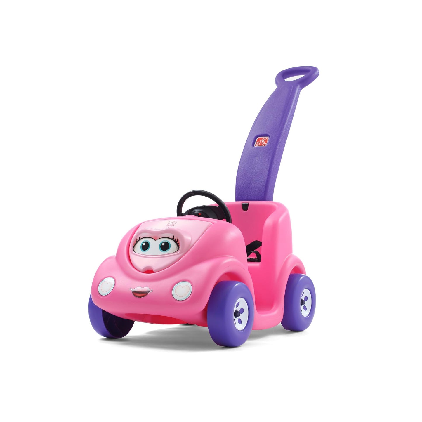 Step2 Push Around Buggy Kids Push Car, Ride On Toy, Stroller Substitute, Includes Seat Belt & Horn