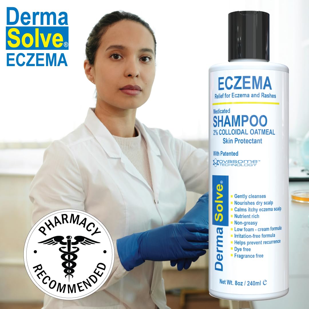 Eczema Shampoo & Conditioner (Combo Pack) - Flare Control Scalp & flake Relief Therapy that