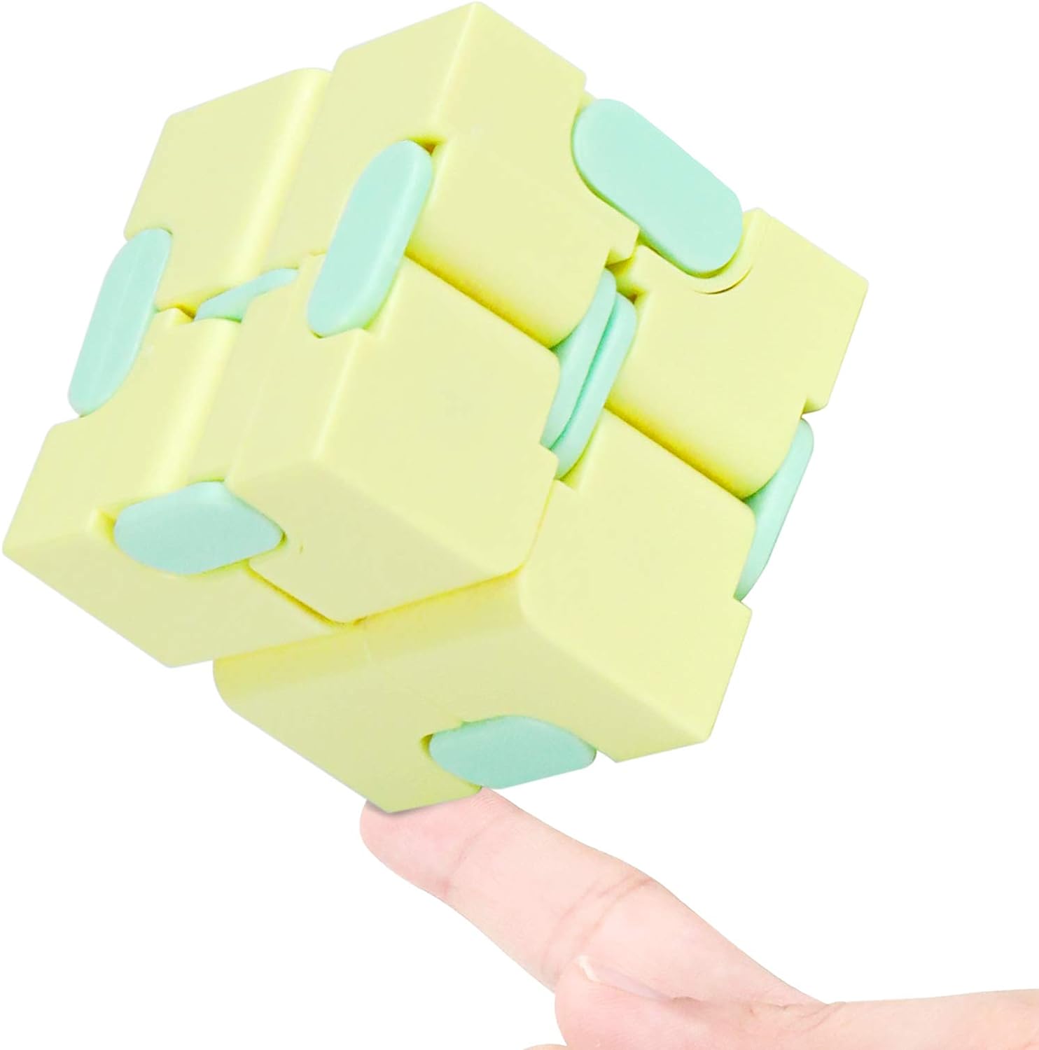 Infinitycube Fidget Toy Stress Relieving Fidgeting Game for Kids and Adults,Cute Pocket-sized