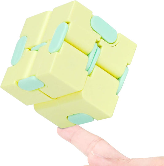 Infinitycube Fidget Toy Stress Relieving Fidgeting Game for Kids and Adults,Cute Pocket-sized