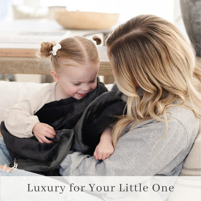 SARANONI Security Blankets for Babies Super Soft Boutique Quality Lush Luxury Baby Blanket (Small