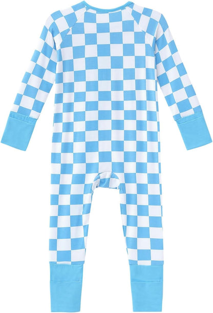Baby Viscose from Bamboo Pajamas - Infant Boys Girls Footless Zippy Pjs Sleep 'N Play Clothes - One Piece Romper