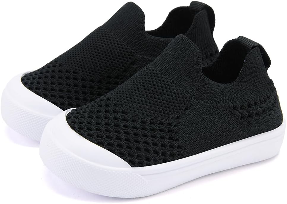 BMCiTYBM Baby Sneakers Girls Boys Lightweight Breathable Mesh First Walkers Shoes 6-24 Months