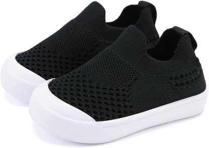 BMCiTYBM Baby Sneakers Girls Boys Lightweight Breathable Mesh First Walkers Shoes 6-24 Months