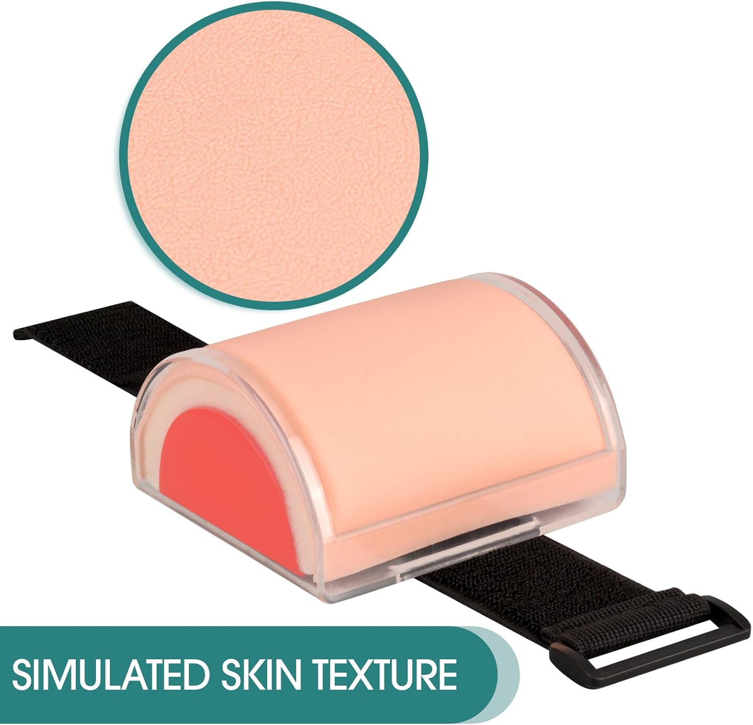 IM,SQ Injection Practice Pad Model with Skin, Subcutaneous Tissue and Muscle Layer for Nurse and