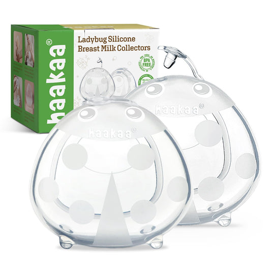 haakaa Ladybug Milk Collector Wearable Milk Collector Ladybug Breastmilk Collector Breastfeeding