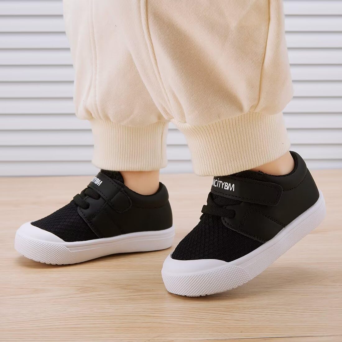 BMCiTYBM Baby Sneakers Girls Boys Lightweight Breathable Mesh First Walkers Shoes 6-24 Months