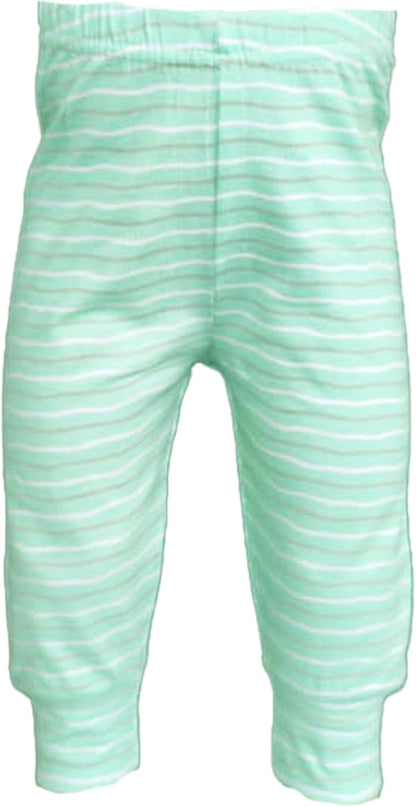 123 Bear Infant and Toddler Soft Cotton Spandex Boys and Girls Pants Multipacks