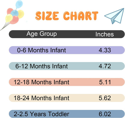 FEETCITY Baby First Walking Shoes Boys Girls Infant Sneakers Crib Shoes Breathable Lightweight Slip On Shoes