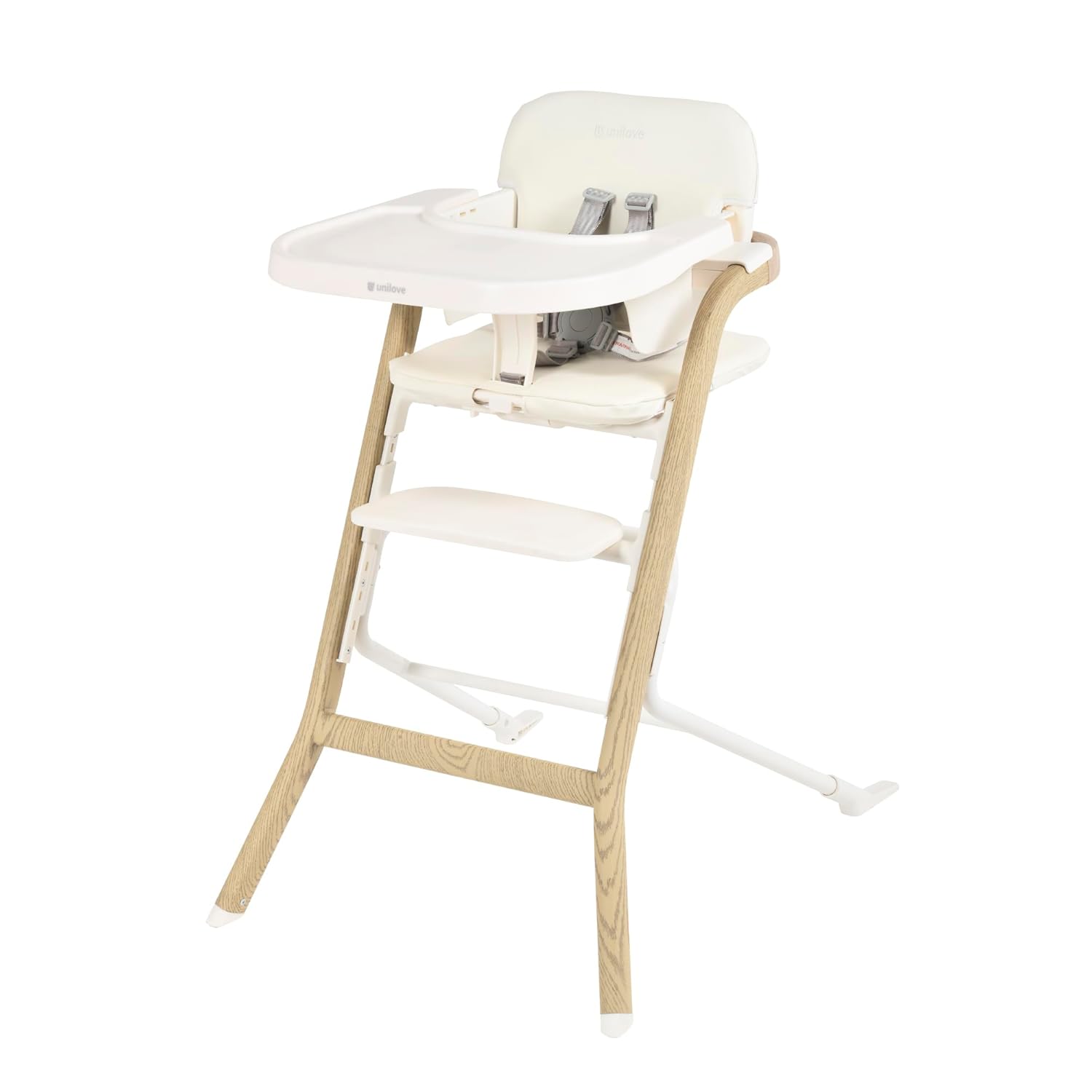 Unilove Grow with Me 2-in-1 Baby High Chair – Adjustable Toddler Chair with Baby Set, Removable