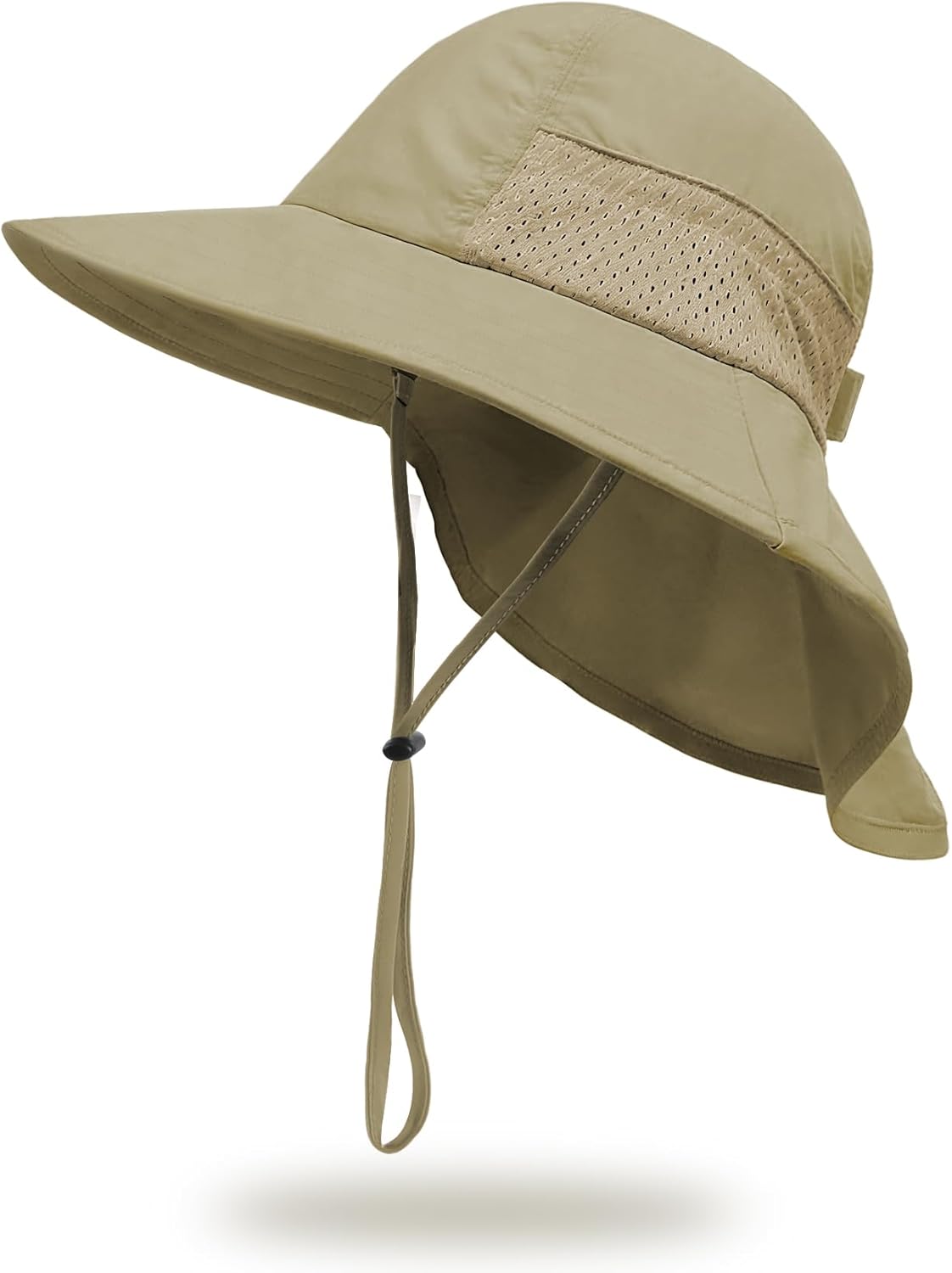 Baby Sun Hat with Neck Flap for Sun Protection Toddler Beach Hat UPF 50+ Outdoors 0-6 Years Boys Girls