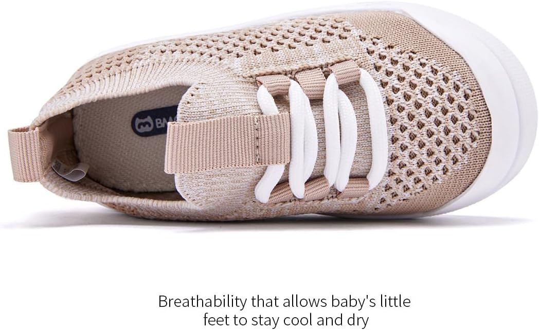 BMCiTYBM Baby Shoes Boy Girl Infant Sneakers Non-Slip First Walkers 6 9 12 18 24 Months