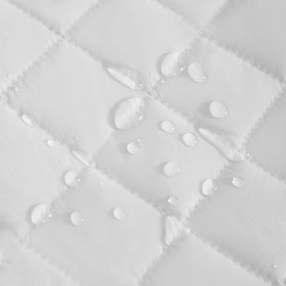 NTBAY 2 Pack Waterproof Crib Mattress Protector, Quilted 28"x52" Toddler Fitted Sheet - Machine