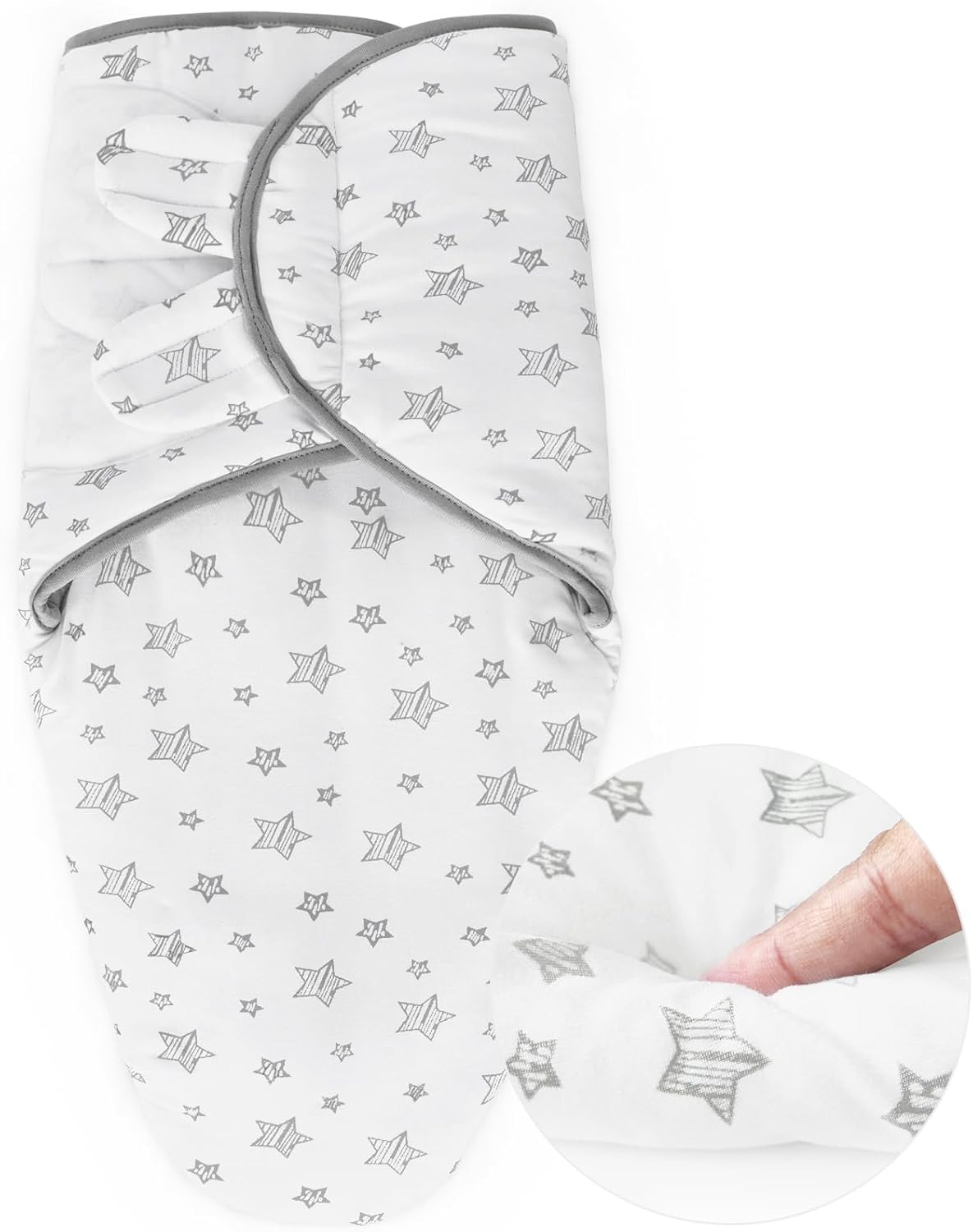 Biloban Baby Swaddles 0-3 Months for Boy Girls, Warm Quilted Baby Swaddle, Newborn Swaddle