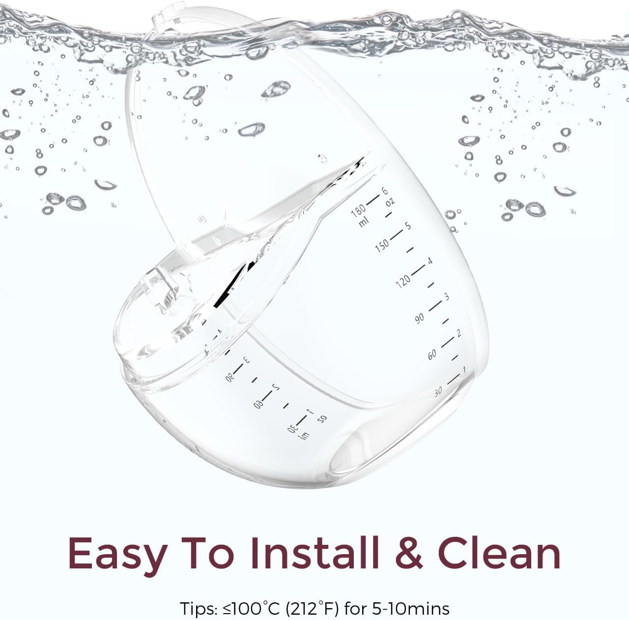 Momcozy Mobile Style | M6 Flange 24mm & Milk Collector, Original Mobile Style | M6 Breast Pump
