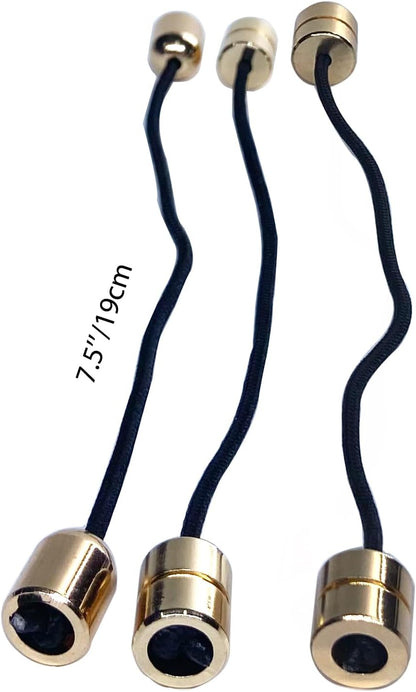 3 Pcs Fidget Beads Fidget Toy Copper Worry Fidget Beads Spin Bump EDC Novelty and Gag for Men Women Teens Skill Players (Cylinder)
