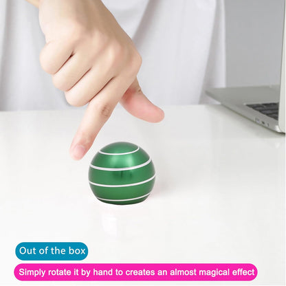 Desk-Toys for Fidget Kinetic-Cool-Gadgets: Cool-Stuff for Kid Children Teen Adult, Optical-Illusion Toy for Office School Home Women Men Christmas Stress-Relief-Gifts 180 Seconds Spinning
