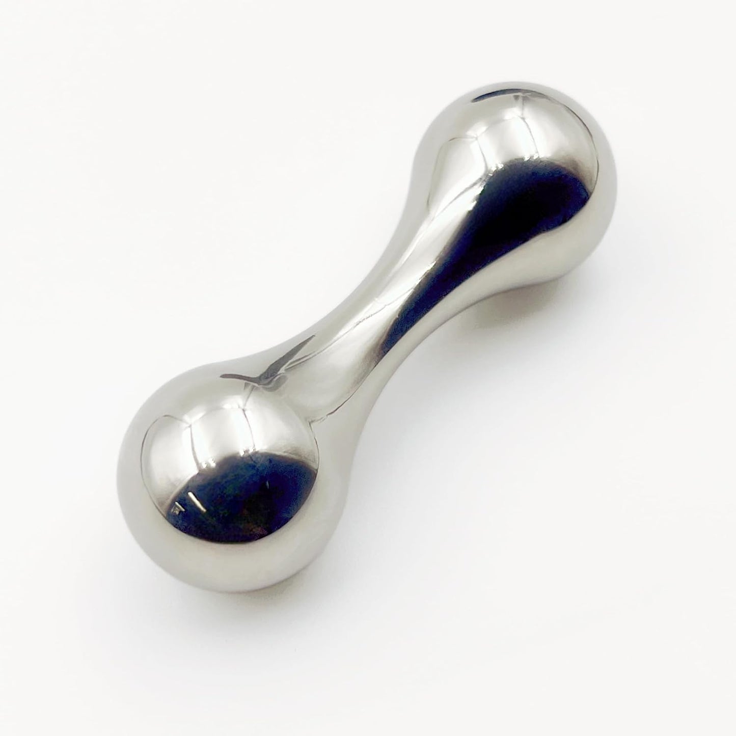 Knucklebone Skill Toys, Small Bone Toys, Made of Metal, Portable EDC Fingers Fidget Toys, Gifts for Skill Players (Titanium/Mirror Polishing)