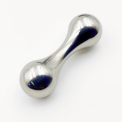 Knucklebone Skill Toys, Small Bone Toys, Made of Metal, Portable EDC Fingers Fidget Toys, Gifts for Skill Players (Titanium/Mirror Polishing)