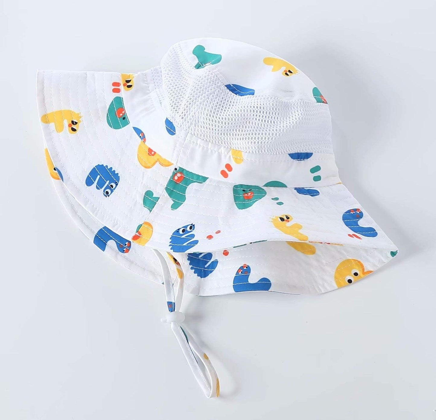 Home Prefer UPF50+ Wide Brim Sun Hat Boys Girls Sun Protection Hat Zoo Beach Swim Safari Bucket Hat for Baby Toddler Kid