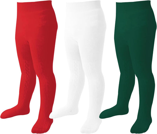 Mini angel Baby Tights Toddler Girl Tights Seamless Cable Knit Leggings Soft Cotton Stockings