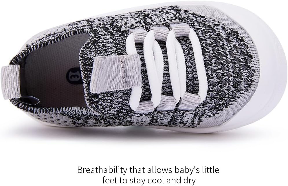 BMCiTYBM Baby Shoes Boy Girl Infant Sneakers Non-Slip First Walkers 6 9 12 18 24 Months