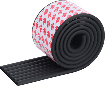 Corner Protector for Baby, Widen Edge Protector with Adhesive Backing, Baby Proofing Edge Corner Protectors Self Adhesive Furniture Corner Guard Bumper for Table, Desk, Fireplace (Black, 6.6ft)