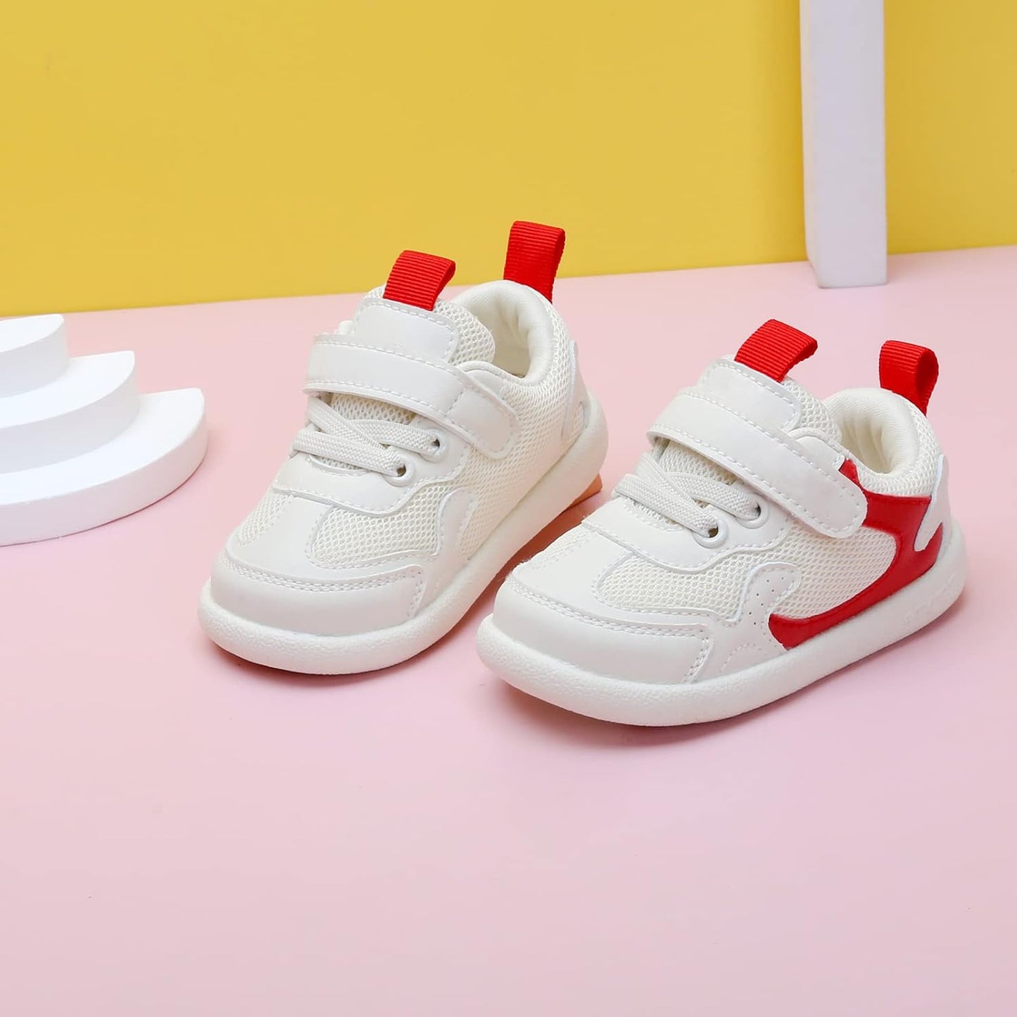 Baby Boy Girl Shoes Infant Non Slip Sneakers Breathable Lightweight Toddler First Walking Shoes 6 12 18 24 Months