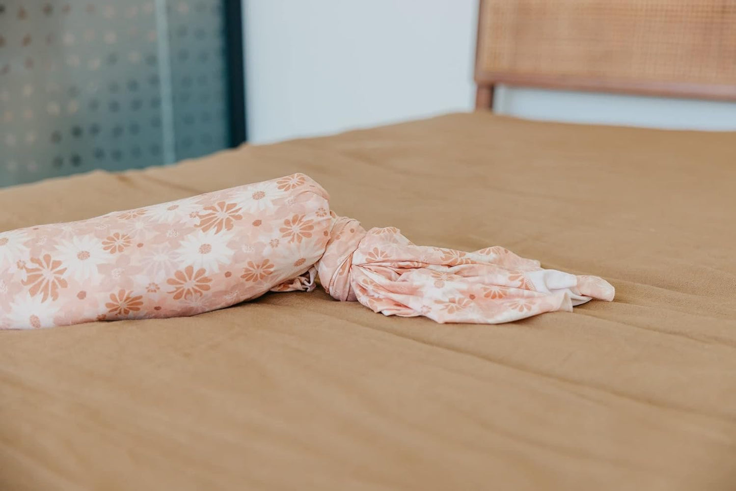 Copper Pearl Baby Swaddle Blanket - Premium Knit Baby Blanket, Large Soft Stretchy Receiving