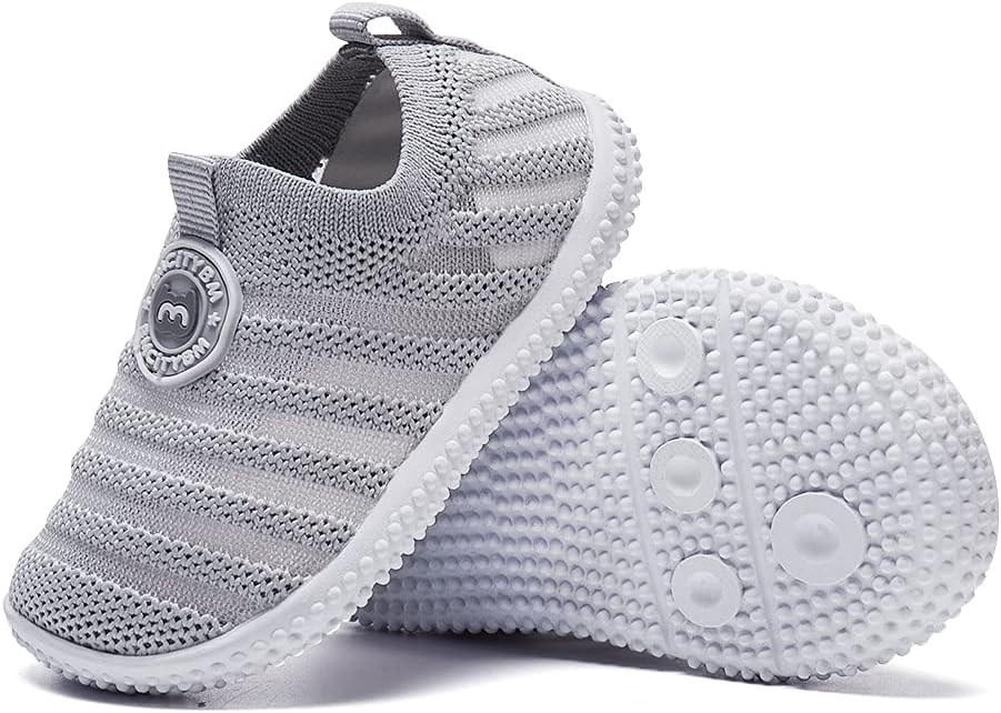 BMCiTYBM Baby Shoes Boy Girl Infant Sneakers Non-Slip First Walkers 6 9 12 18 24 Months