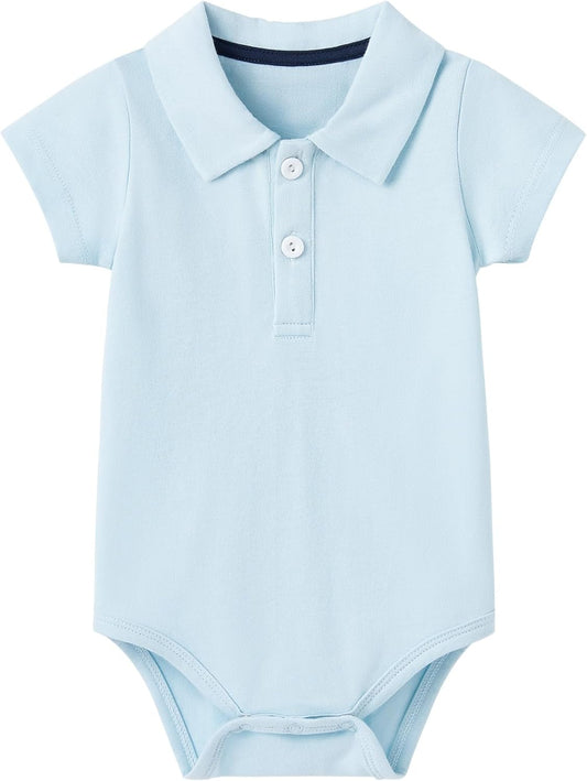 pureborn Baby Boys Girls Bodysuit Super Soft Cotton Romper 0-24 Months